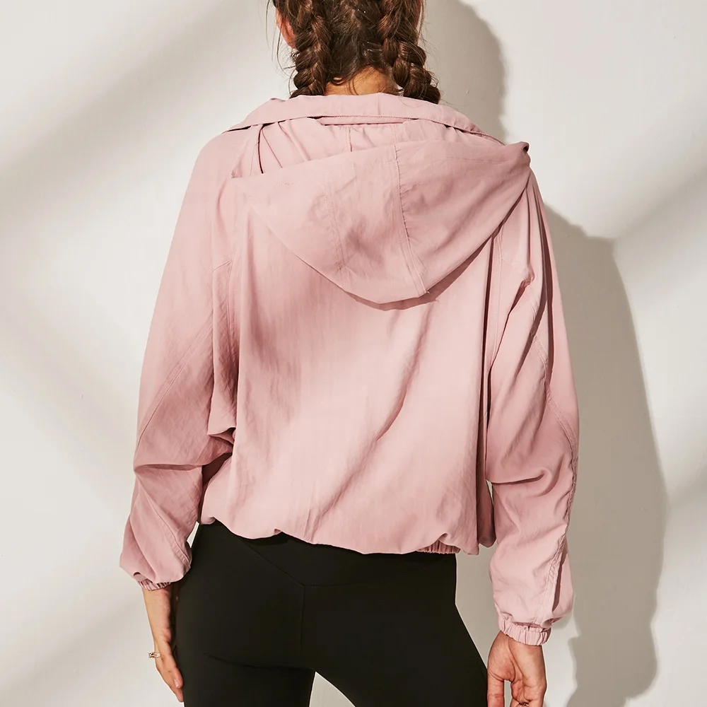 hot pink workout jacket