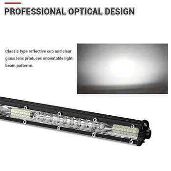 

20Inch Ultra-Thin 52LED Light Bar Combo Beam Lamp Waterproof For ATV 12V 24V Car Headlight Decoration Car LED Light Bar