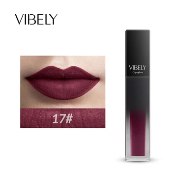 

Waterproof Matte Liquid Lipstick Moisturizer Smooth Lip Stick Long Lasting Lip Gloss Cosmetic Beauty Makeup 30 colors optional