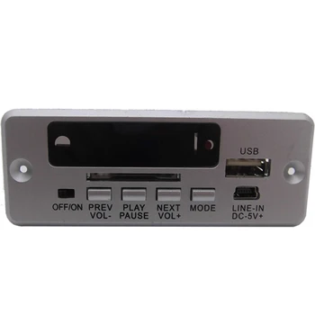 

Mp3 Decoding Board 4.2 Bluetooth Decoder 12V Lossless Music Player USB Decoder Remote Control Radio