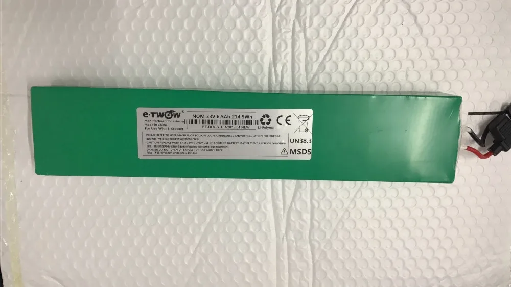 Оригинальный аккумулятор для электроскутера e-twow S2 etwow ECO Master и Booster booster v | Спорт