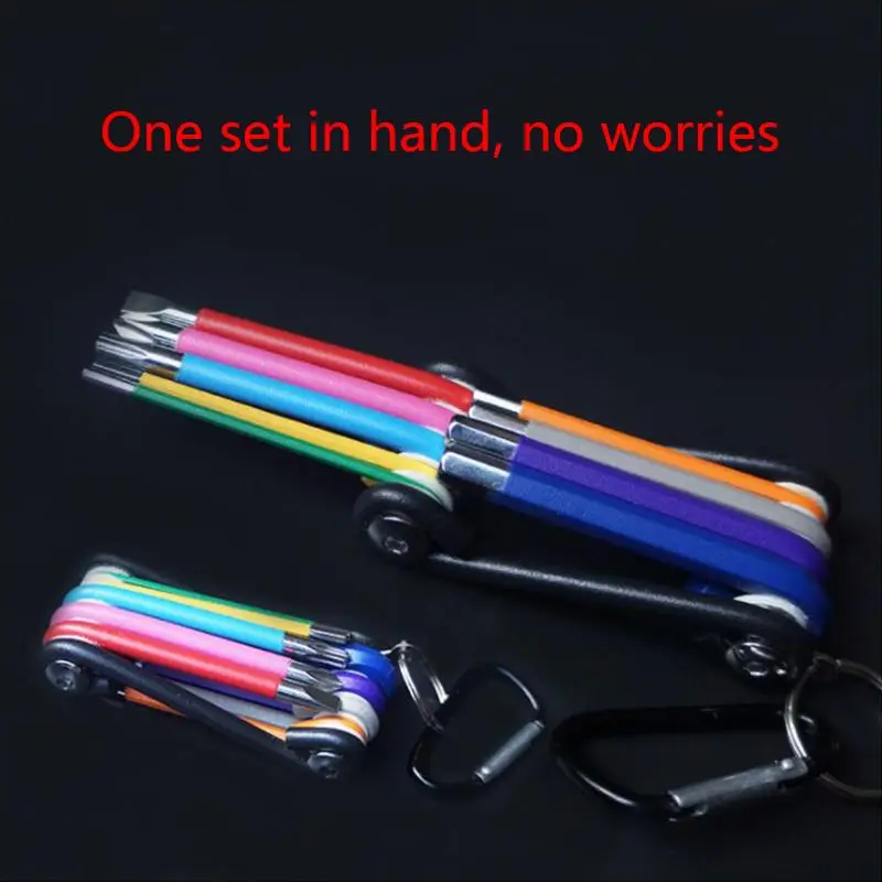 Universal Hexagon Wrench Set Universal Ball Head Pattern 6-angle Screwdriver