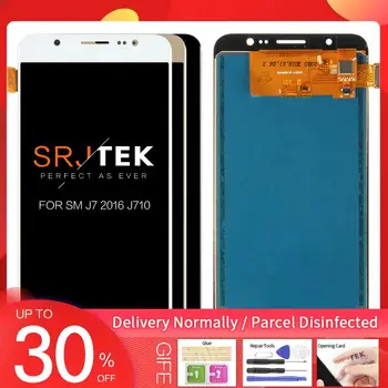 

5.5" For Samsung Galaxy J7 2016 Display J710 J710F J710M J710H J710FN LCD Display Digitizer Touch Screen For samsung j7 2016 lcd