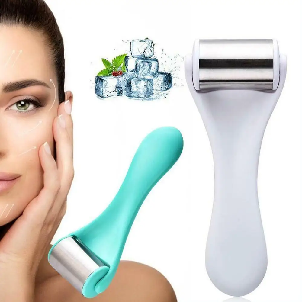 

Facial Massager Beauty Instrument Stainless Steel Ice Roller Lift Firming Face Relief Fatigue Skin Care Face Ice Roller Massager
