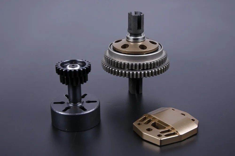 Комплект двухскоростной коробки передач для грузовика Losi 5IVE-T ROVAN LT KING MOTOR X2
