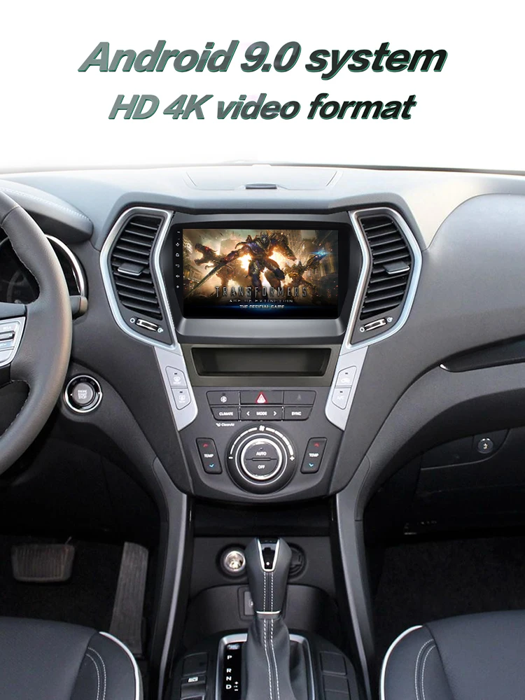 Android 9,0 4G Lte Автомобильный мультимедийный навигатор gps dvd-плеер для hyundai IX45 207- лет ips экран радио