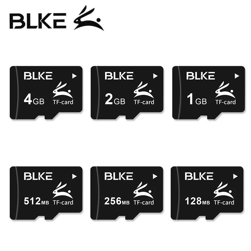 Карта памяти BLKE Micro sd tf 4 Гб 2 512 МБ 256 Мб 128 трансфлэш-карта для MP3/MP4 мини-динамик |