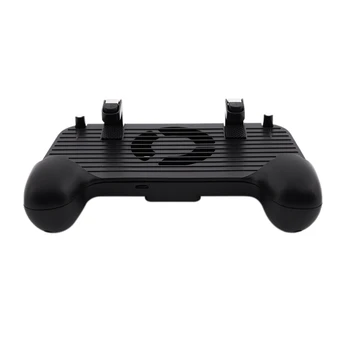 

Mobile Game Cooling Fan Controller 4In1 Gamepad Shoot and Aim Trigger Mobile Charging Stand
