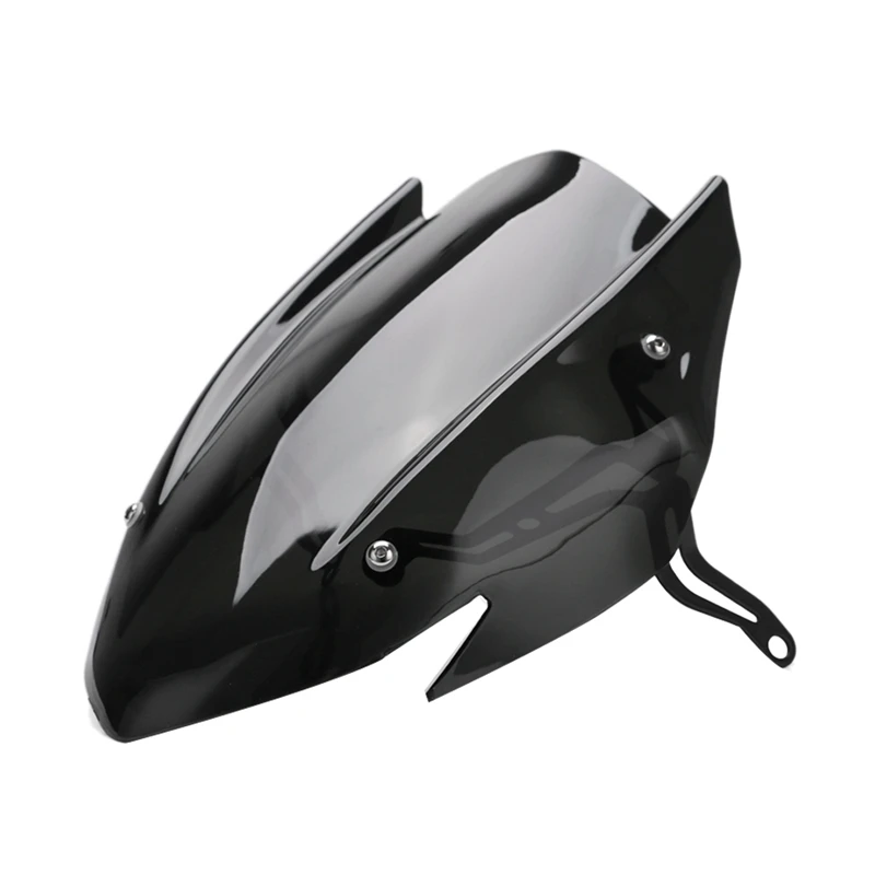 

for Suzuki GSX-S750 GSXS750 GSXS 750 2017-2019 Windscreen Windshield Shield Screen with Bracket Motorcycle Accessories