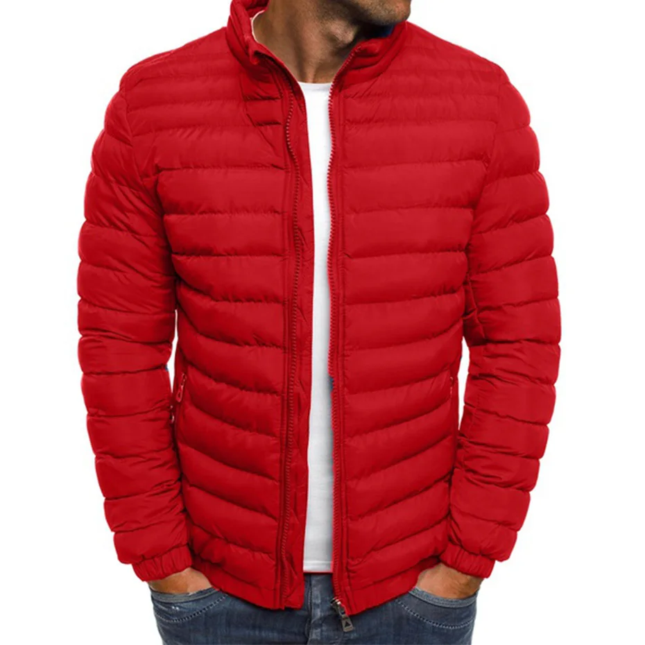 de algodão masculino jaqueta sólida plus size