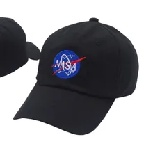НАСА бейсболка с вышивкой патч папа Дальнобойщик шляпа черная бейсболка хип-хоп шляпа для женщин и мужчин