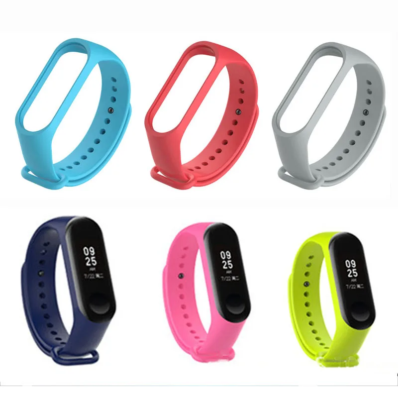 

For M3 M4 Band Smart Braelet Replacement Wristband Watch Strap Band Watchband for Xiaomi Mi 3 4 Mi3 Smart Bracelet Accessories