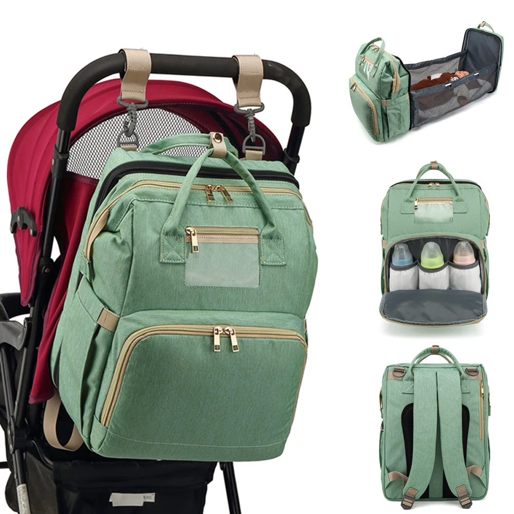 Diaper Bag Moms and Dads Backpack Multifunctional Baby Bed Bags Maternity Nursing Handbag Portable Stroller Travel mummy Bag Diaper Bag Moms and Dads Backpack Multifunctional Baby Bed Bags Maternity Nursing Handbag Portable Stroller Travel mummy Bag