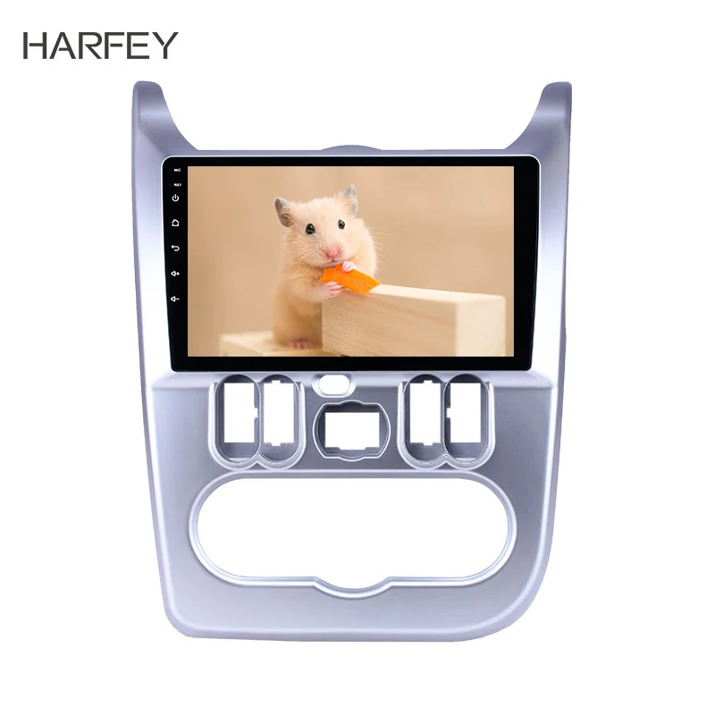 

Harfey 2DIN Android head unit for Renault Duster/Logan 9 inch HD Touchscreen Bluetooth GPS Radio USB AUX support Carplay 3G WIFI