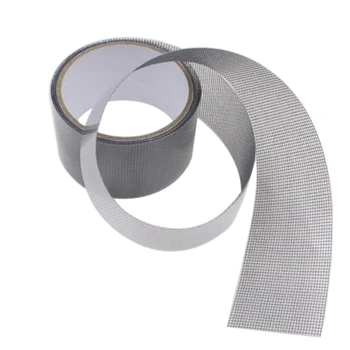 

Strong Adhesive Window Screen Repair Tape Waterproof Fiberglass Covering Wire Mesh Repair Tape Door Tears Holes Repair Kit New