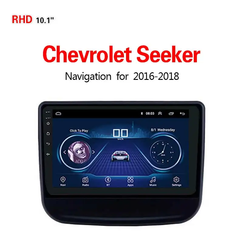 Lionet gps-навигация для автомобиля Chevrolet Seeker- 10,1 дюймов RC1015Y - Размер экрана, дюймов: WIFI 1G16G