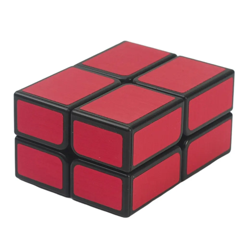 2x2 куб зеркало 2x2x2 волшебный куб 2 слоя скоростной куб с магнитной планкой Прямая поставка профессиональная головоломка игрушка для детей подарок