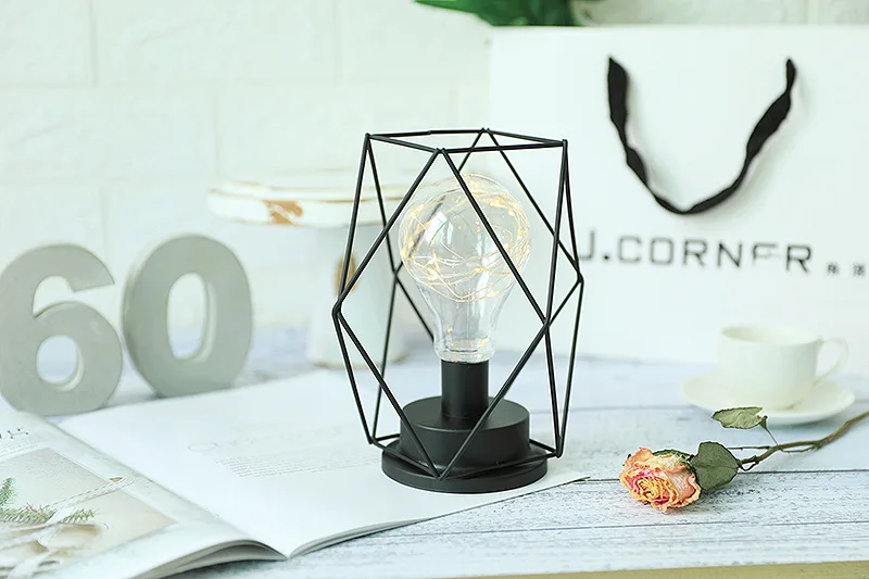 Led Small Square Lamp Modeling Lamp Bedside Lighting Decoration Night