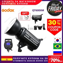 Godox QT600II QT600IIM 600WS GN76 1/8000s High Speed Sync Flash Strobe Light Built in 2.4G Wireless System VS Godox AD600Pro