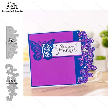 

New Dies Butterfly border Metal Cutting Dies diy Dies photo album cutting dies Scrapbooking Stencil Die Cuts Card Making