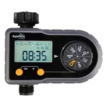 

IP54 35L / min Watering Timer Irrigation Timer Water Level Sensor Automatic Watering System Irrigation Controller