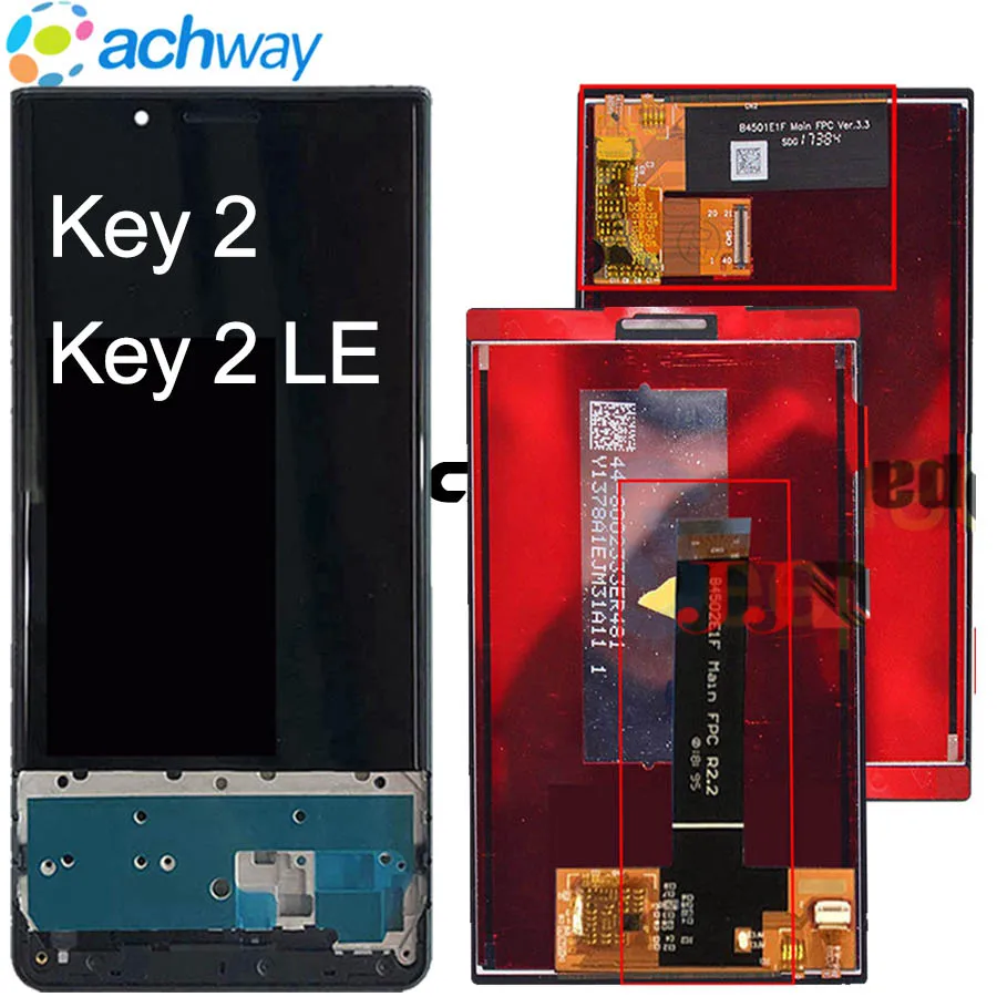 Протестированный для 4," BlackBerry KEYone 2 LE Key2 ЖК-дисплей 1620x1080 Pantalla Замена для BlackBerry Key2 LE lcd