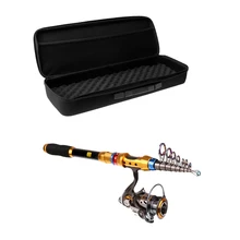 Удочка и Катушка комбо набор телескопическая удочка с катушкой морская Удочка чехол сумка комплект