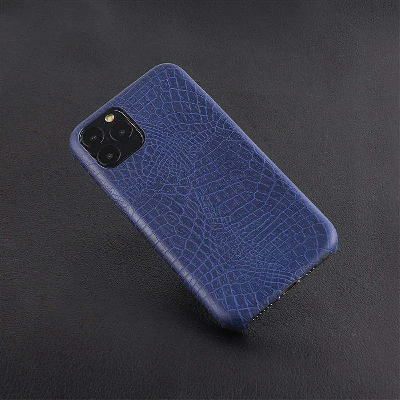 Роскошный чехол для iPhone 6 6s 7 8 Plus X 11 чехол крокодиловая текстура чехол для телефона s обложка на заднюю панель из искусственной кожи Coque для iPhone XS XR XS Max