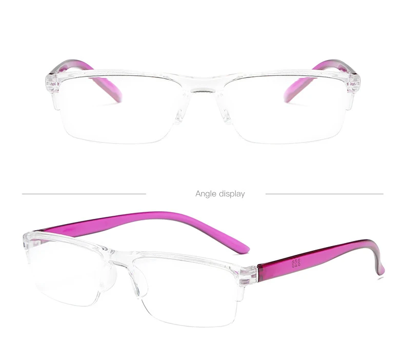 VCKA удобный ультра светильник очки для чтения для мужчин и женщин очки для чтения Пресбиопия 1,0 1,5 2,0 2,5 3,0 3,5 4,0 Суперэластичные очки