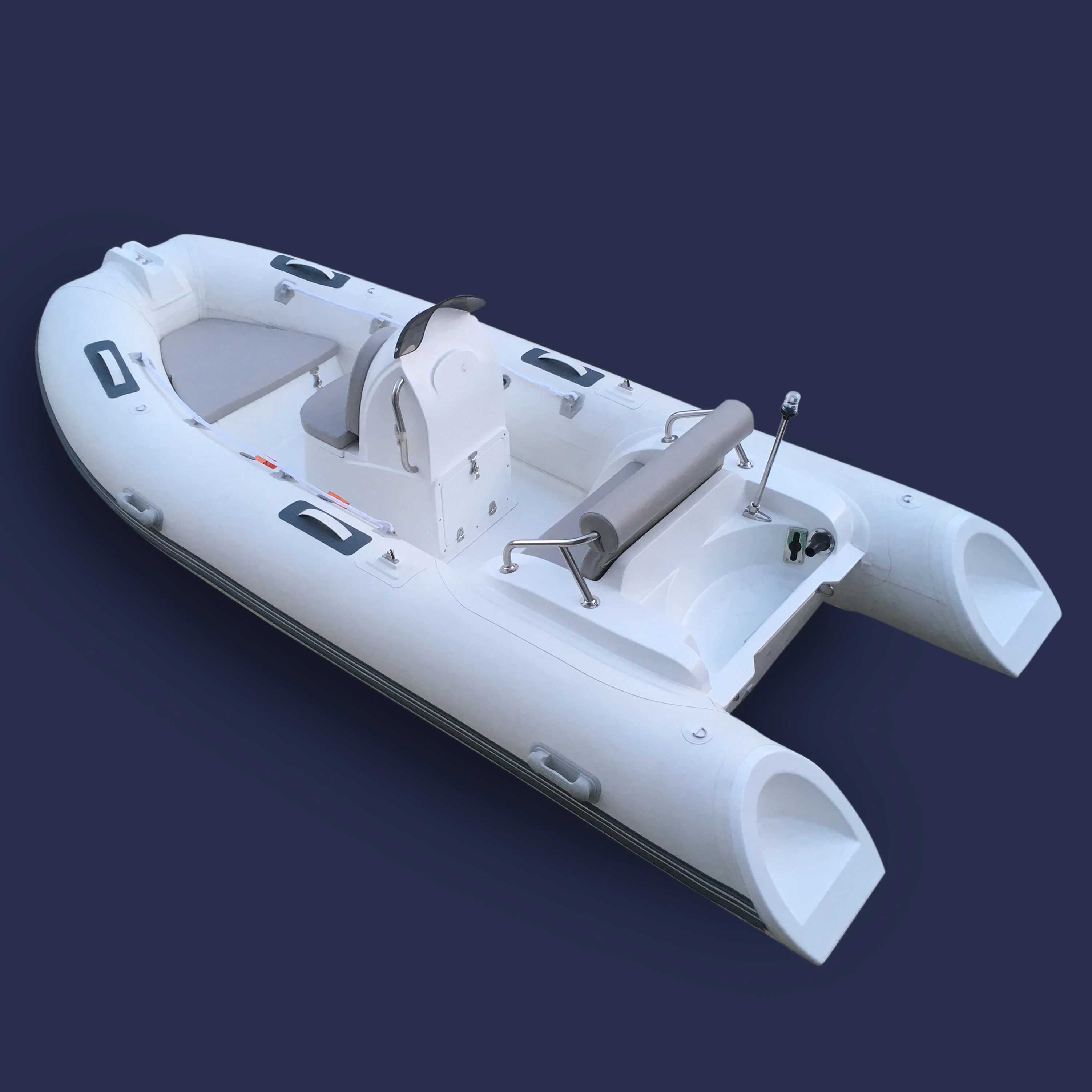 По морю RIB390C GH Прямая с фабрики жесткая надувная лодка из стеклопластика лодка