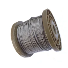 Câble souple en acier inoxydable de 10/20M, fil de pêche, corde à linge de diamètre épais 0.3/0.4/0.5/ 0.8/ 1/1.5/ 2/ 2.5mm