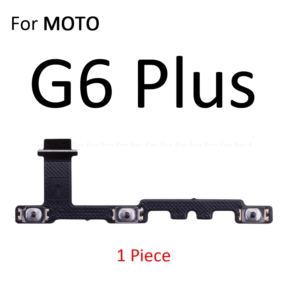 Power ON OFF Mute Switch Control Key Volume Button Flex Cable For Motorola Moto One G7 Power G6 G5S G5 E5 Plus P30 Play