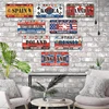 Popular City License Plate Poster Vintage Wall Decor Worldwide Canada/London/Brazil Metal Tin Sign Plaques Poster 15x30cm ► Photo 2/6