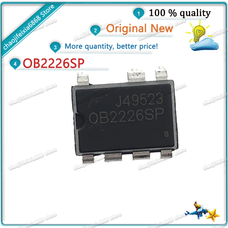 5 шт./лот! Чип OB2226SP OB2226AP DIP7 OB2226 0B2226 DIP для индукционной плиты новый оригинальный |