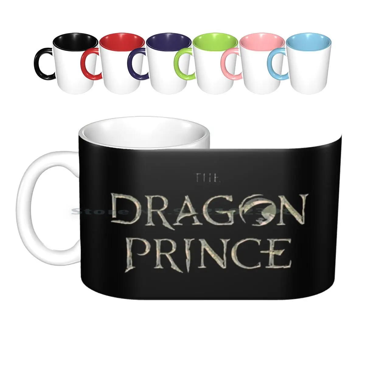 The Dragon Prince Tazze In Ceramica Tazze Da Caffè Tazza Da Tè Al Latte The Dragon Prince Airamdesignz Dragon Dragon Prince Tdp Rayla Netflix