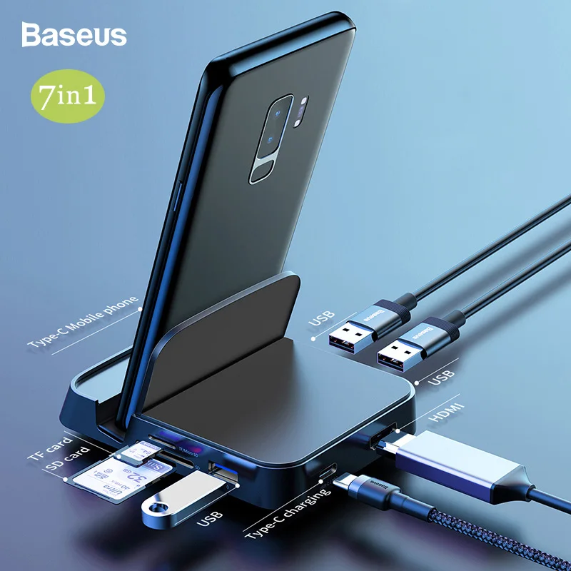 Usb type C Dex концентратор док станция для samsung S10 9 Note10 + Pad USB к HDMI адаптер питания huawei