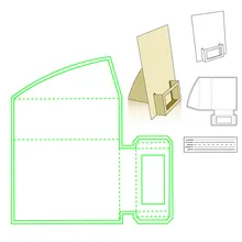 Naifumodo suporte de cartão de papel metal corte dados costurados diy scrapbooking selos artesanato gravação cortar fazer stencil modelo(China)