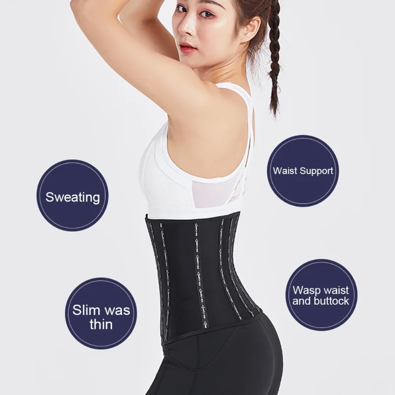 low back shapewear Women Body Shaper Waist Cinchers Back Support Sweat Crazier Slimming  Silver Ion Material Belt-Sport Girdle Belt For Weight Loss best shapewear for tummy and waist