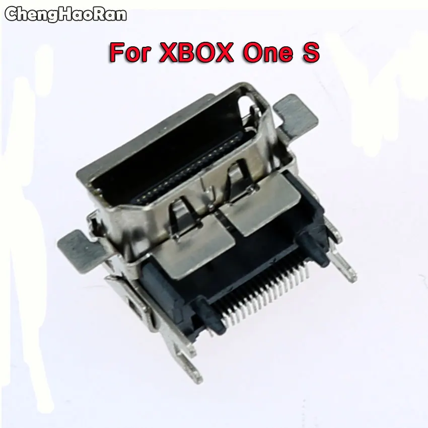 

ChengHaoRan For Microsoft XBOX One S Slim Console HDMI Port Socket Jack Plug Connector 1080P Part board