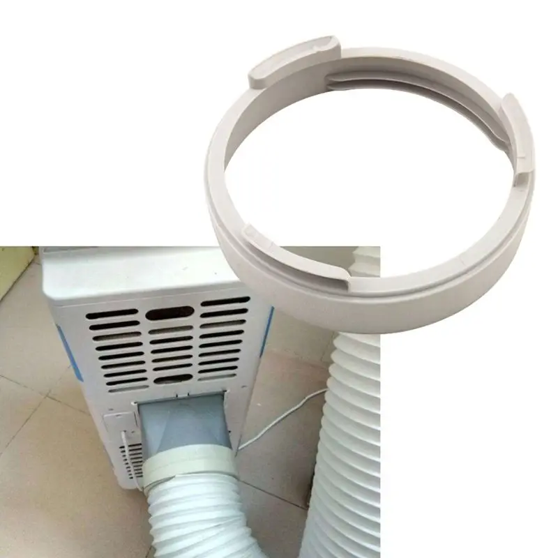 

15cm Round Portable Air Conditioning Body Exhaust Duct Interface Pipe Connector K92B