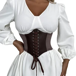 Women Clothing Slim Girdle with Elastic Band Adjustable Wrap Abdominal Support Accessory