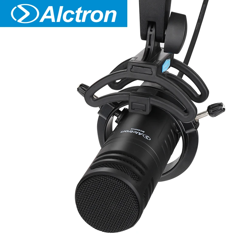 РАДИОВЕЩАТЕЛЬНЫЙ микрофон Alctron BC800V2 с низким и средним диапазоном используется