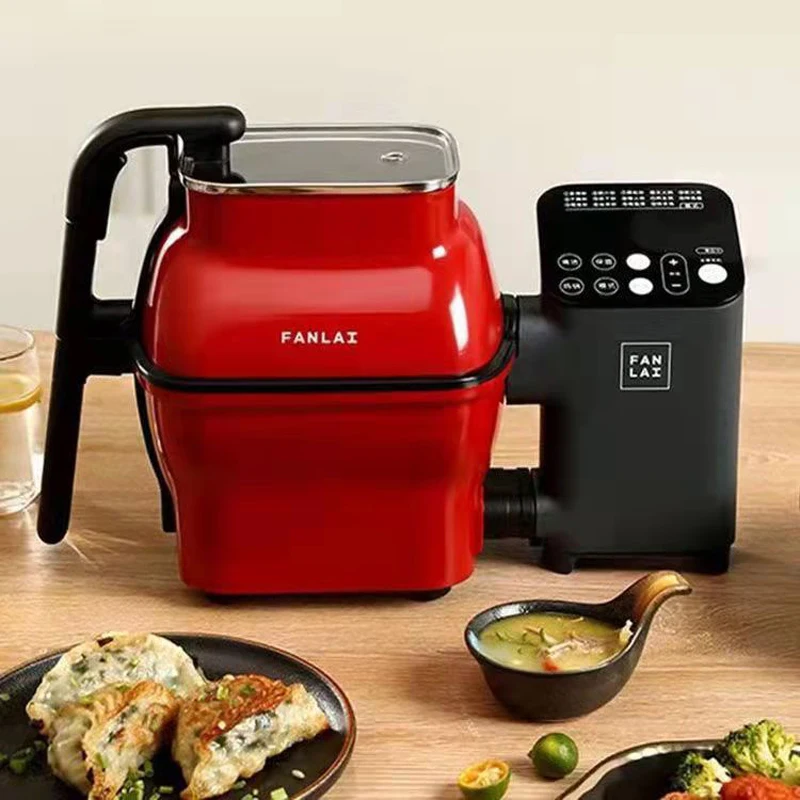 220V Household automatic stir fry cook tool Electric cooking machine intelligent robot pan fried rice universal |