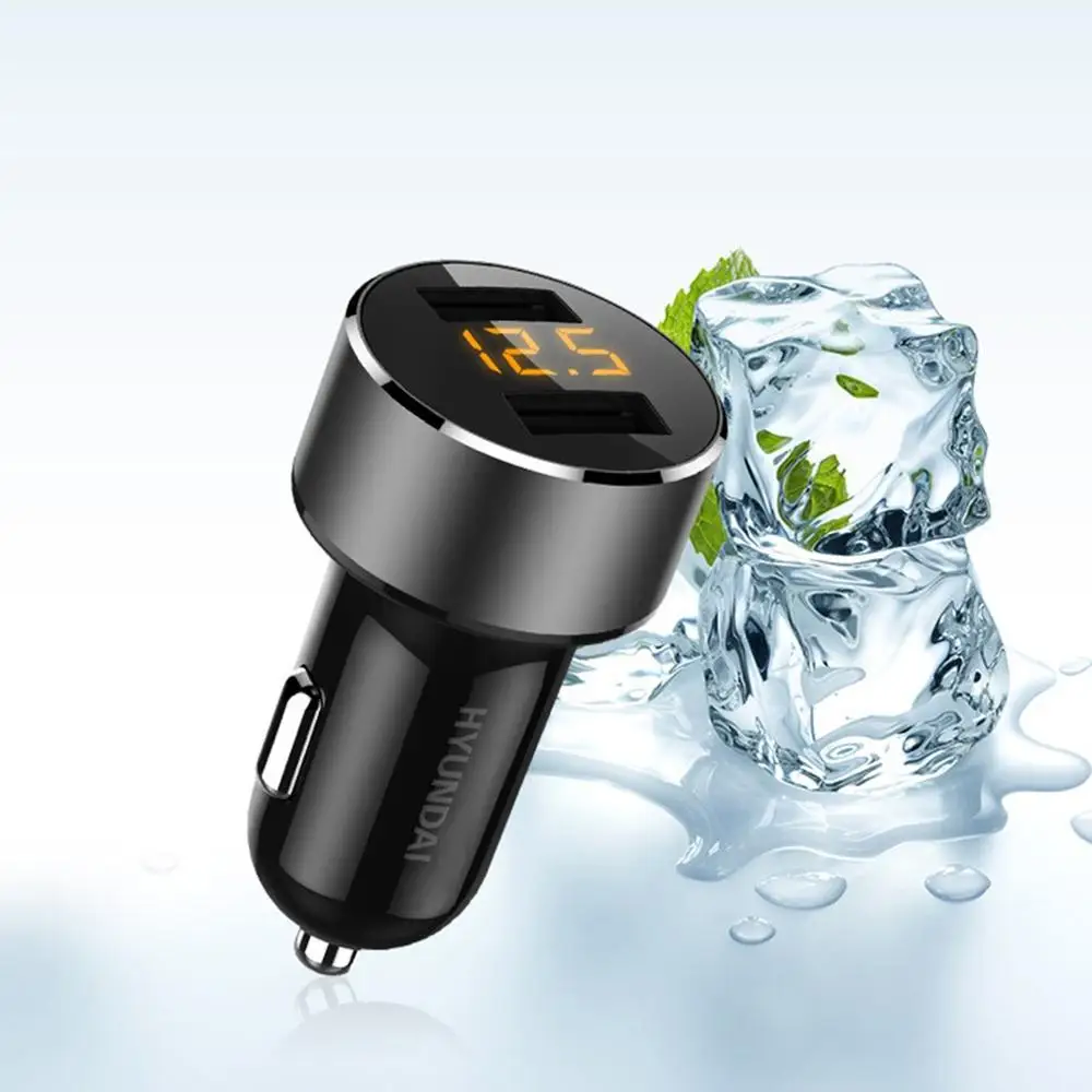 Современное автомобильное зарядное устройство 3.6A двойной Usb быстрая зарядка автомобильного прикуривателя Автомобильное зарядное устройство умная Защита от перенапряжения