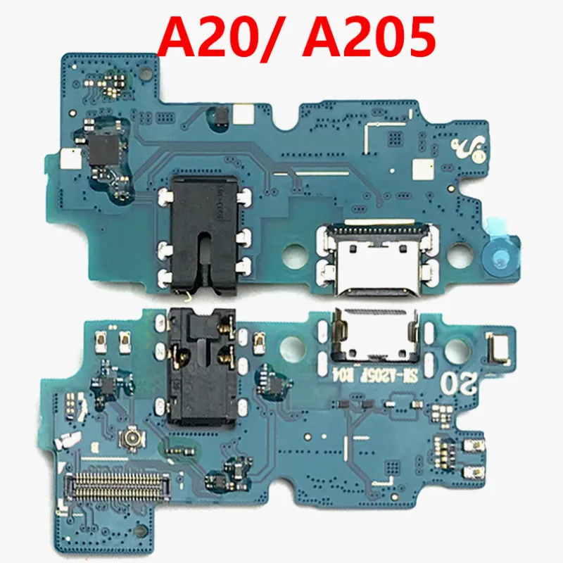 Оригинальный Для Samsung Galaxy A20 A205 SM-A205F A205F USB зарядная док-станция зарядного