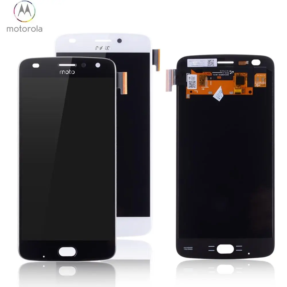

5.5'' OLED AMOLED Display For Motorola Moto Z2 Play LCD Touch Screen Replacement for Moto Z2 Play Display XT1070 Black White