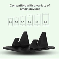 Silicone Anti Slip Mat Car Dashboard Holder Universal Desk Phone Stand Mount for iPhone Samsung Xiaomi in Car GPS Holder - Image 5