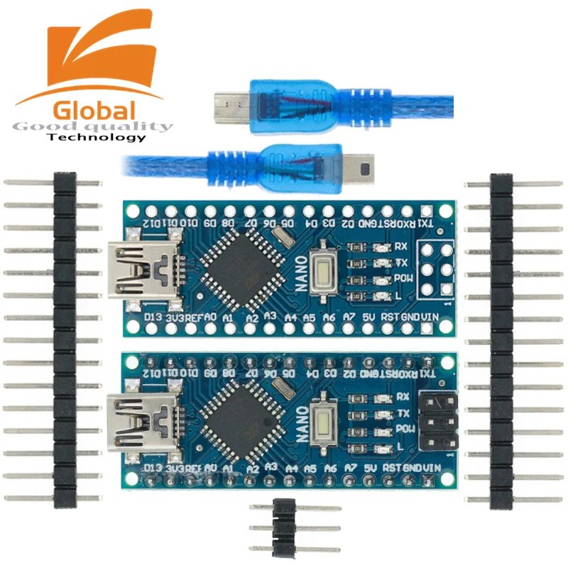 Продвижение для контроллера arduino Nano 3 0 Atmega328 совместимая плата модуль PCB макетная