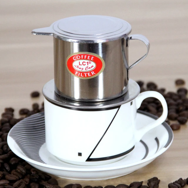 304 Stainless Steel Coffee Filter Reusable With Stand American Espresso  Cappuccino Tea Coffee Maker Coffee Accessories - AliExpress