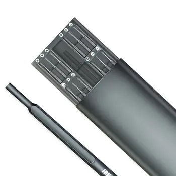 

Litake Jakemy Jm-8168 Multi-Purpose Magnetic Precision 24 In 1 Screwdriver with Screw Bits Gray